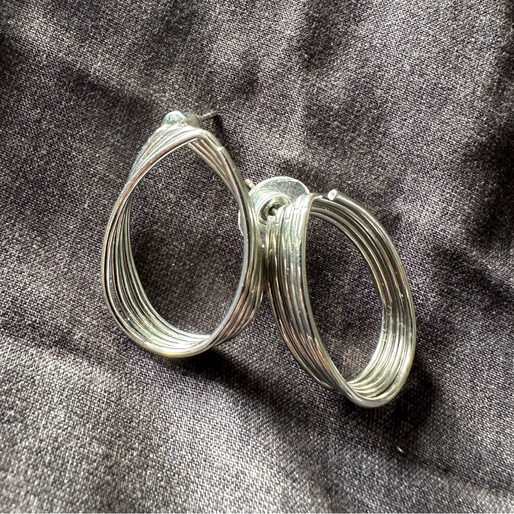 Silver tone Earrings